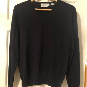 Calvin Klein Merino Wool Sweater - Navy